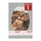 Light Grey Suede Mat Board for 12x18 Frames - Oval Opening for 10x15 Photos